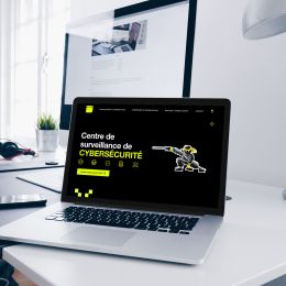 Photo du site web n-cyp.fr réalisé par Maxence Roger sur un ordinateur
