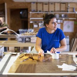Employé de l'atelier Jallu